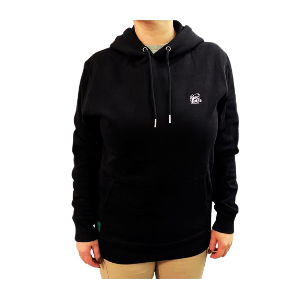 Mikina černá s kapucí a logem Nosála - Obrázek 2