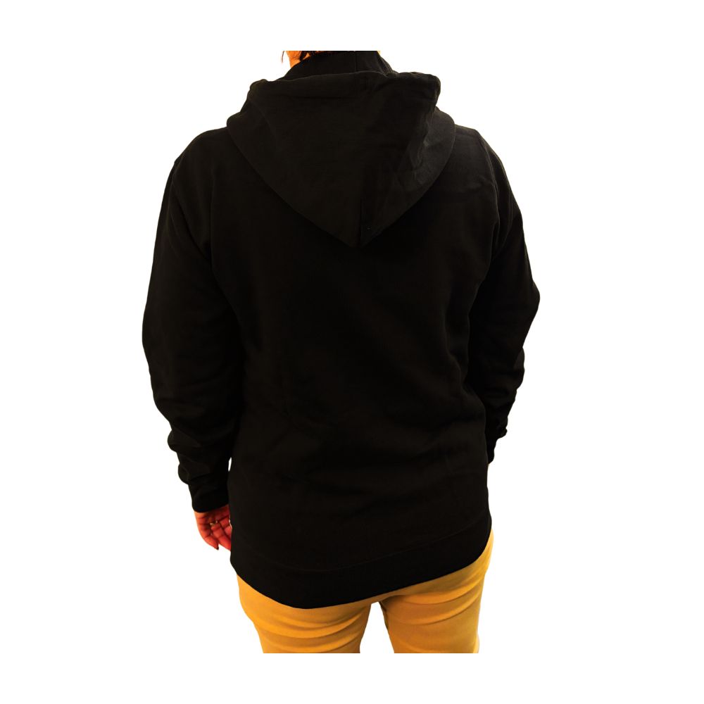 Mikina černá s kapucí a logem Nosála - Obrázek 3