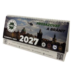 Kalendář stolní NOS PČR 2027